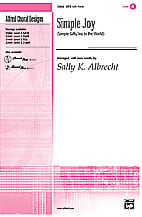 Simple Joy SATB choral sheet music cover